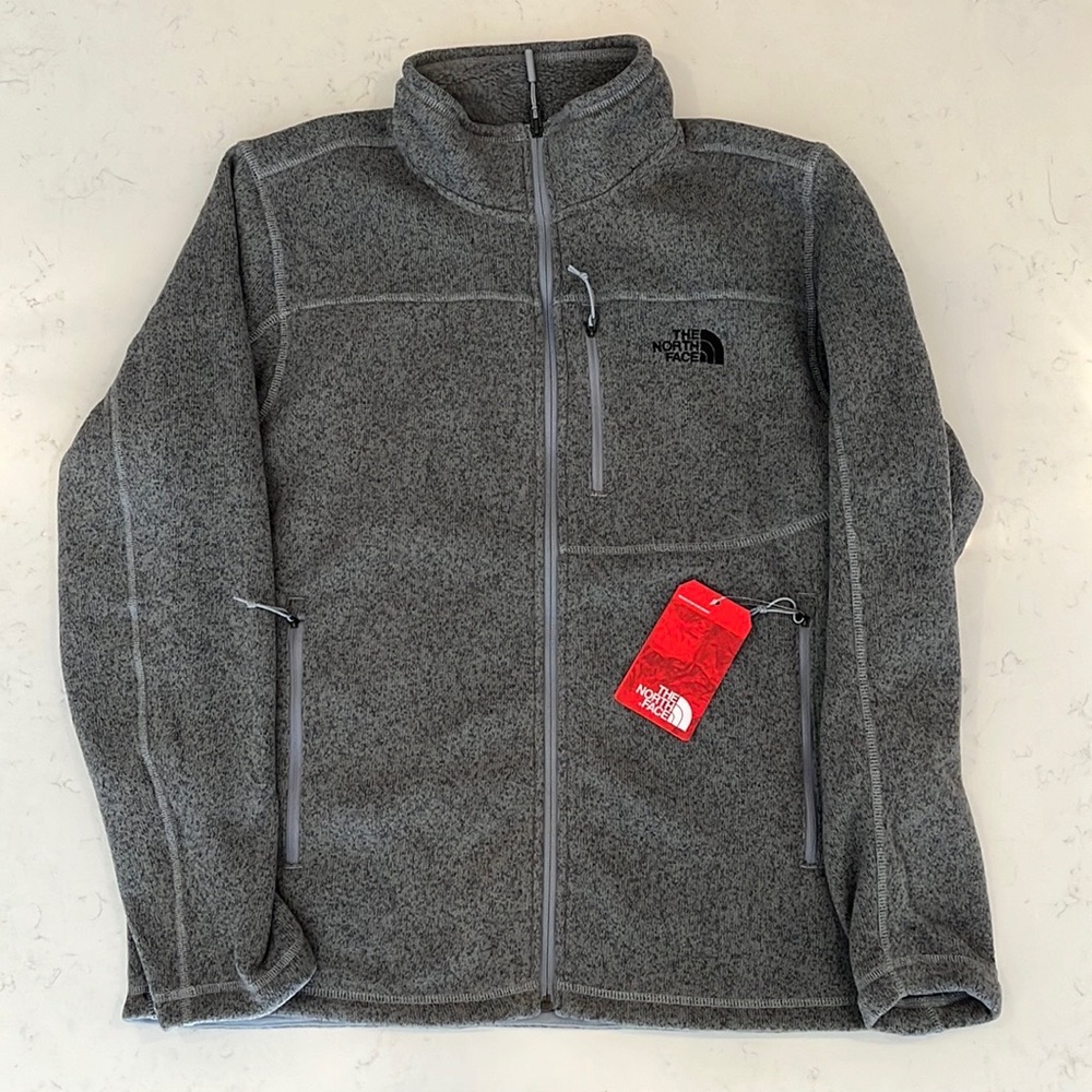 North Face Sweater Fleece Jacket Men’s Large NWT